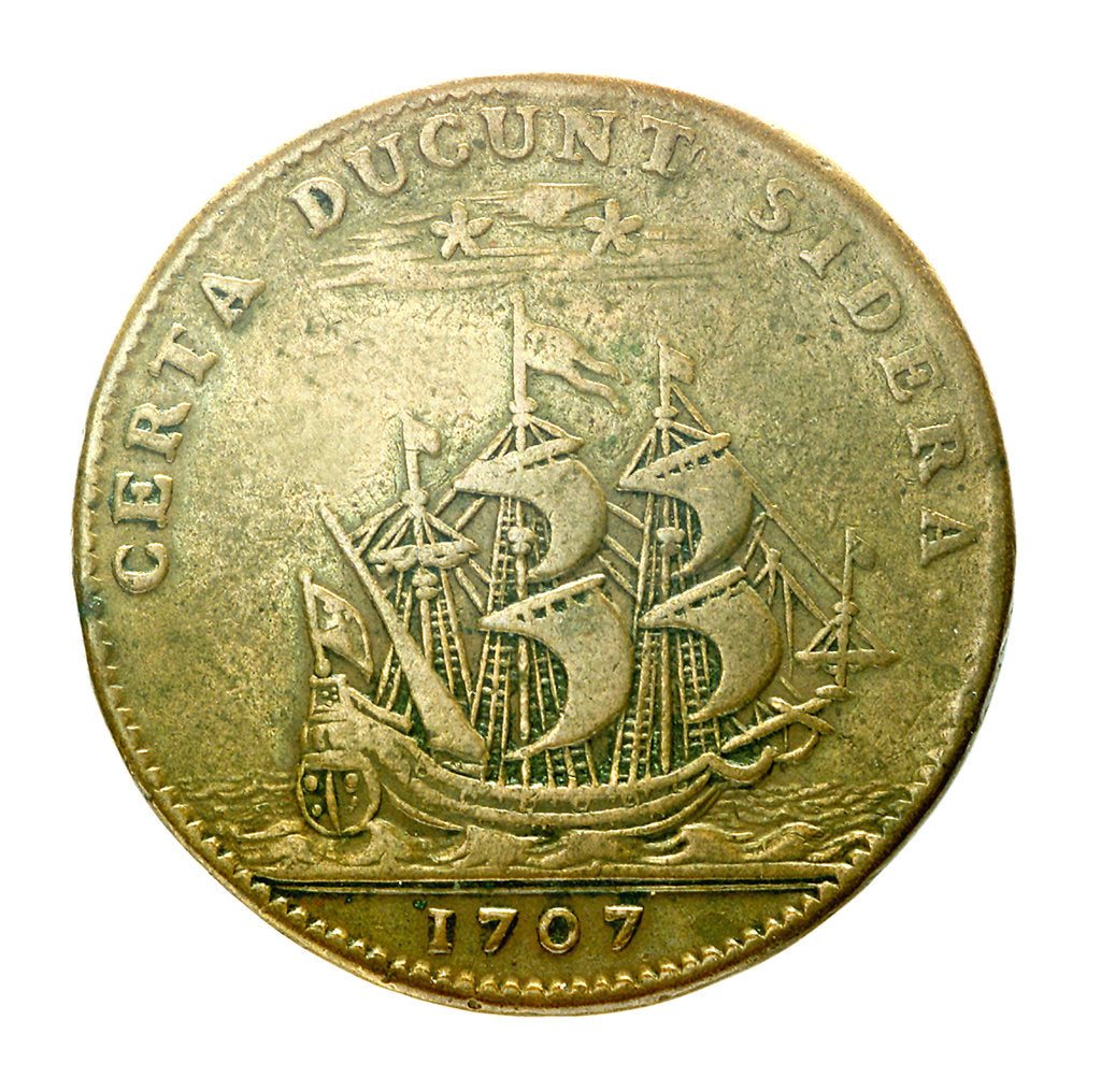 Detail of Commemorative counter of the Province of Burgundy; reverse by unknown