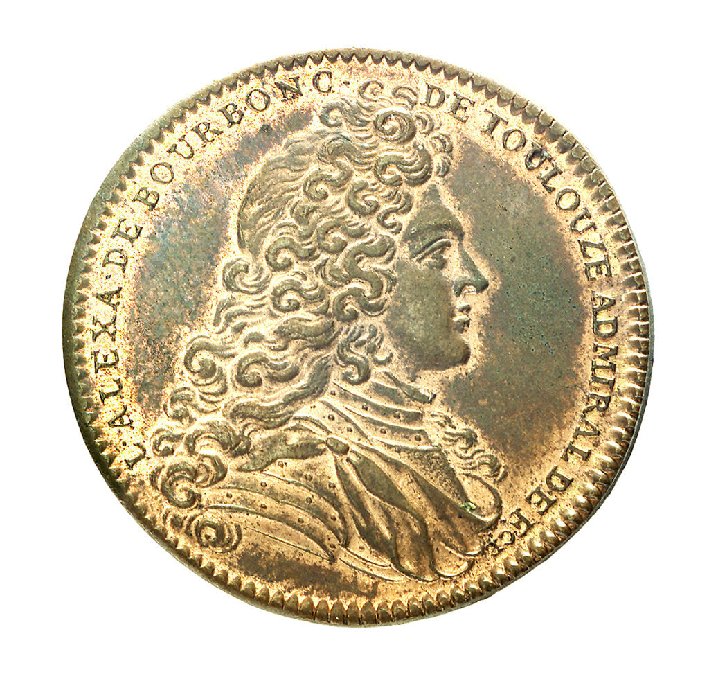 Detail of Counter commemorating the attack on a British Convoy; obverse by unknown