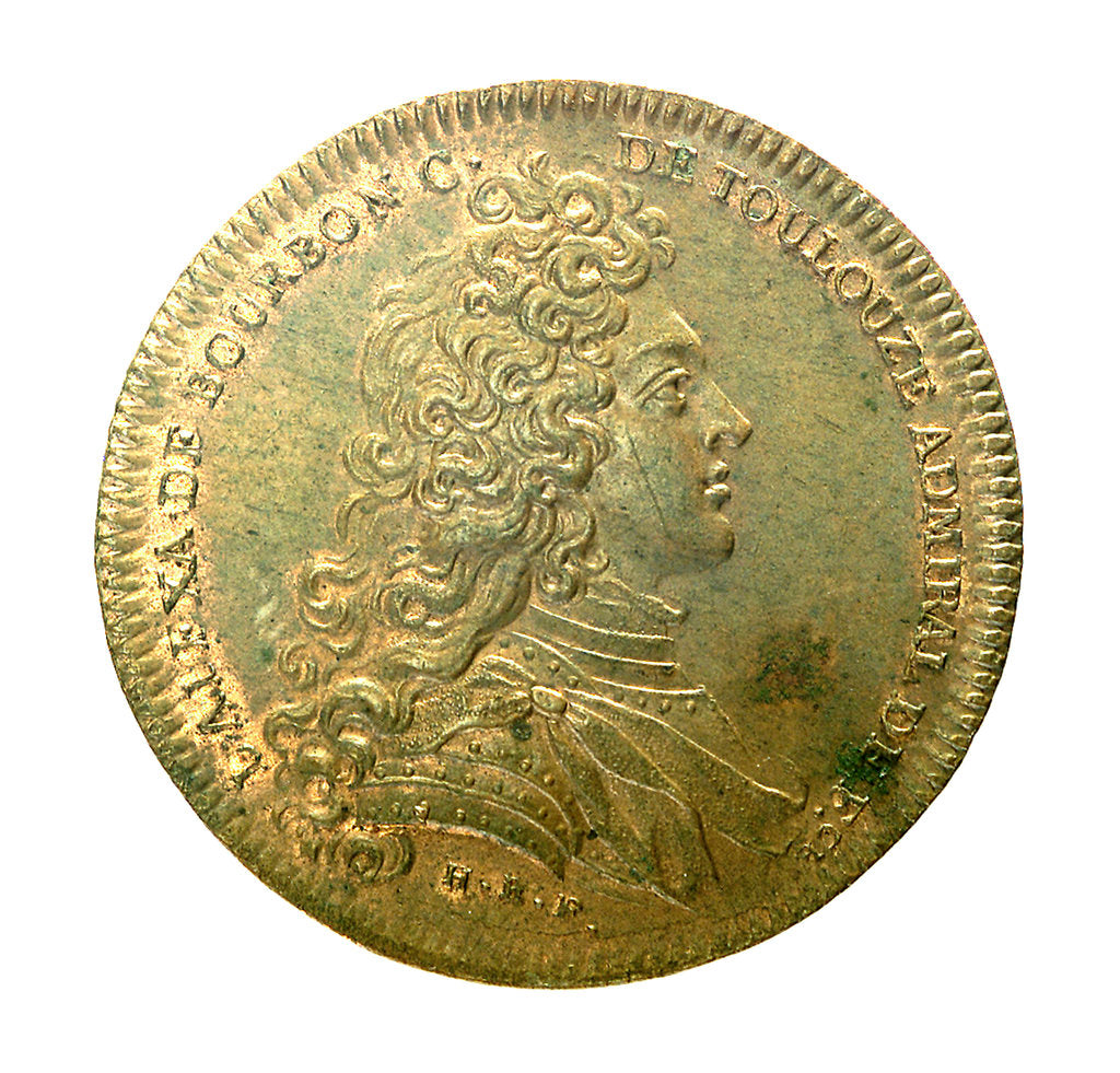 Detail of Counter entitled 'steadfast among changes'; obverse by H. Roussel