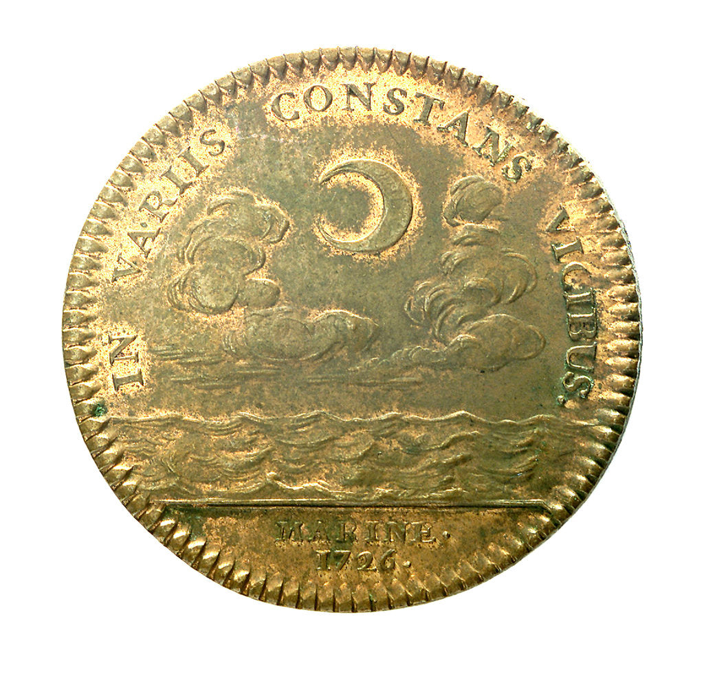 Detail of Counter entitled 'steadfast among changes'; reverse by H. Roussel