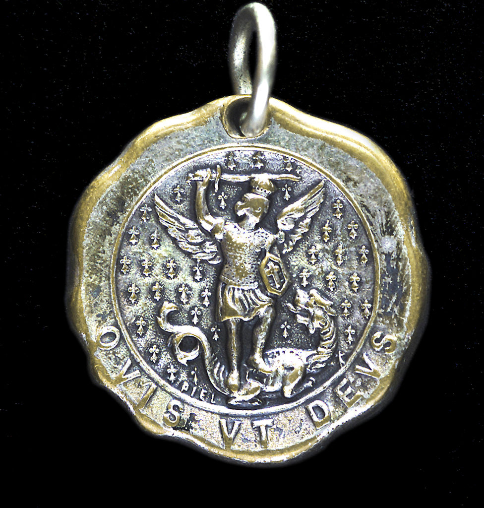 Detail of Token of the Abbey of St Michel, Normandy; reverse by unknown