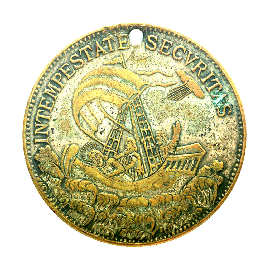 Detail of Fisherman's charm; reverse by unknown