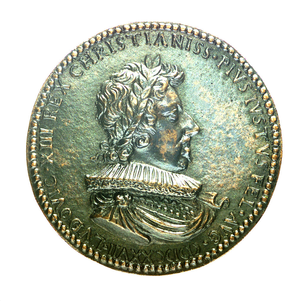 Detail of Medal commemorating the British attack on the Ile de Ré, 1627 by unknown