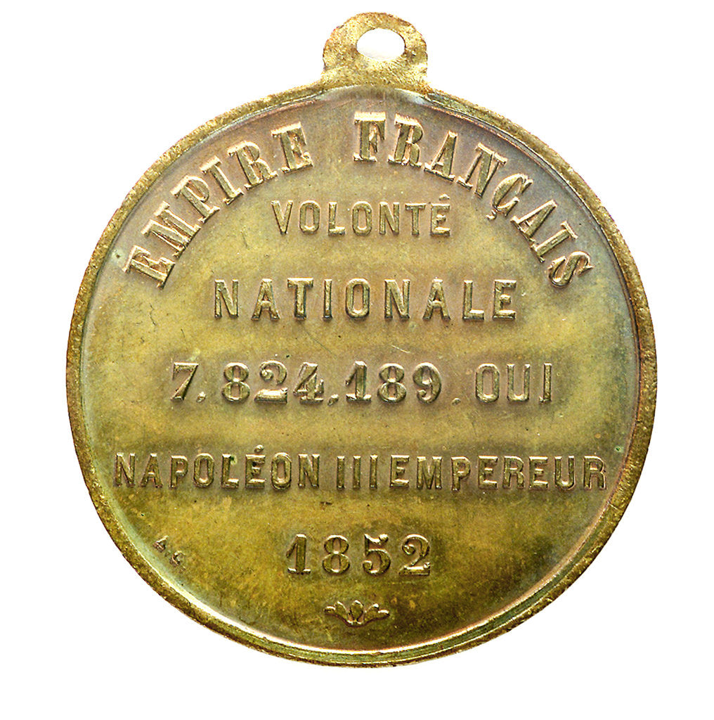 Detail of Medal commemorating the Crimean War (1854-1856); obverse by Debuire