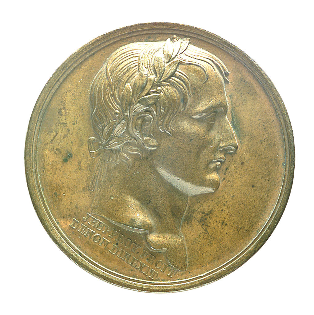 Detail of Medal commemorating the planned invasion of England, 1804; obverse by J. Jeuffroy