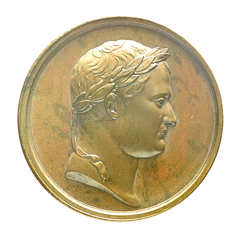 Detail of Medal commemorating the planned invasion of England, 1804; obverse by J.P. Droz