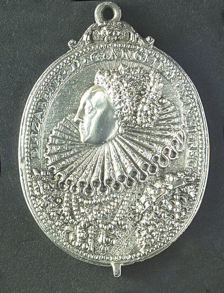 Detail of Naval Reward Medal, 1588; obverse by unknown