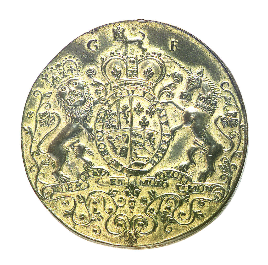 Detail of Medal commemorating Admiral Edward Vernon (1684-1757) and the capture of Porto Bello, 1739; obverse by unknown