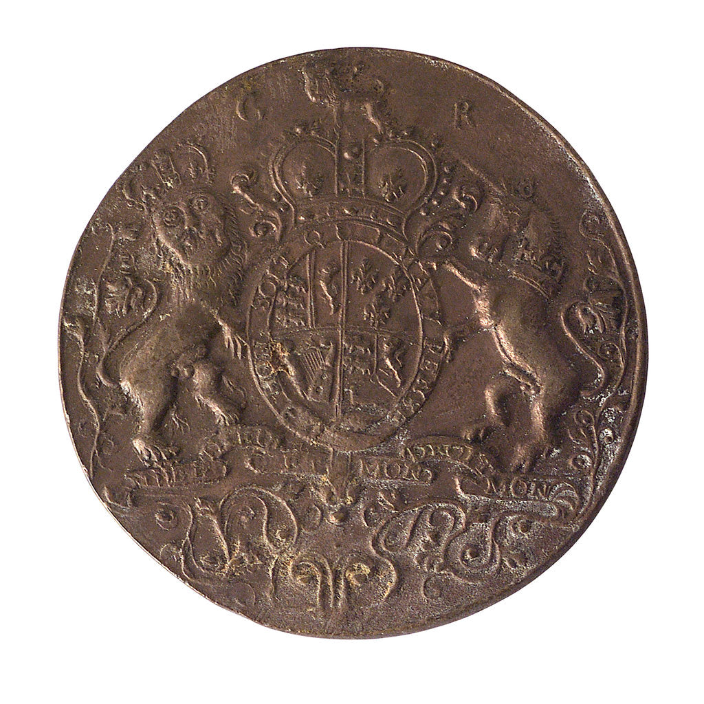 Detail of Medal commemorating the capture of Porto Bello, 1739; obverse by unknown
