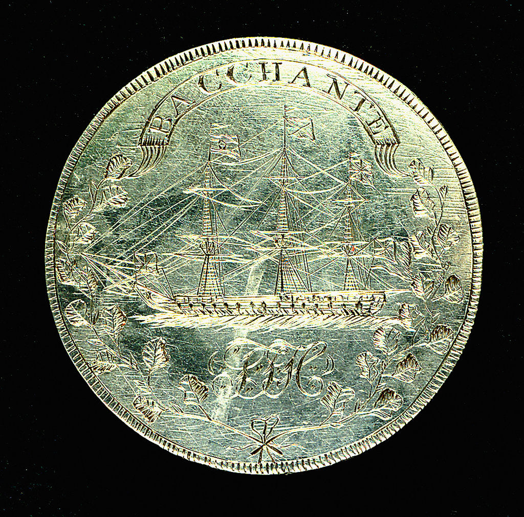 Detail of Medal commemorating the bombardment of Cattaro, 1814; reverse by unknown