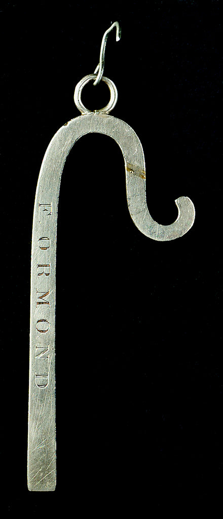 Detail of Badge commemorating the capture of USS President, 1815; reverse by unknown