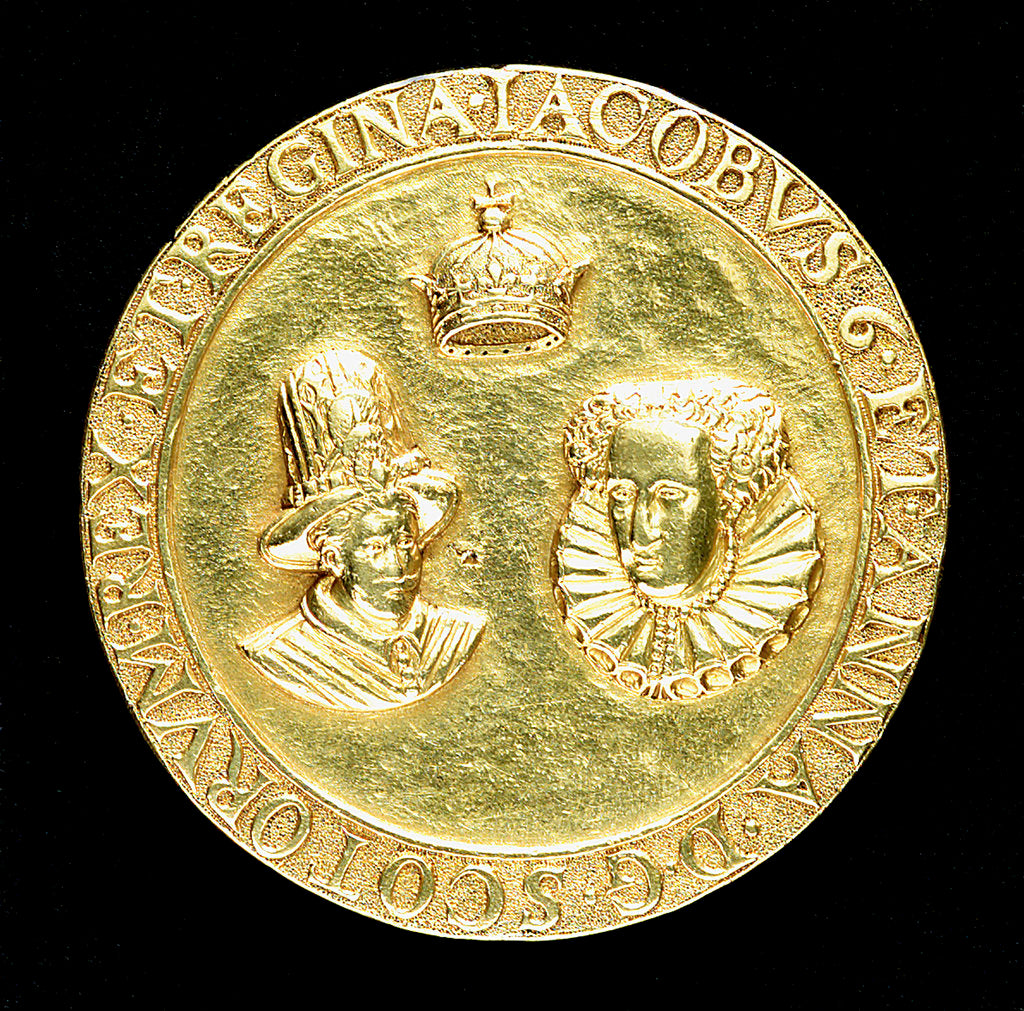 Detail of Medal commemorating dangers averted, 1589; obverse by unknown