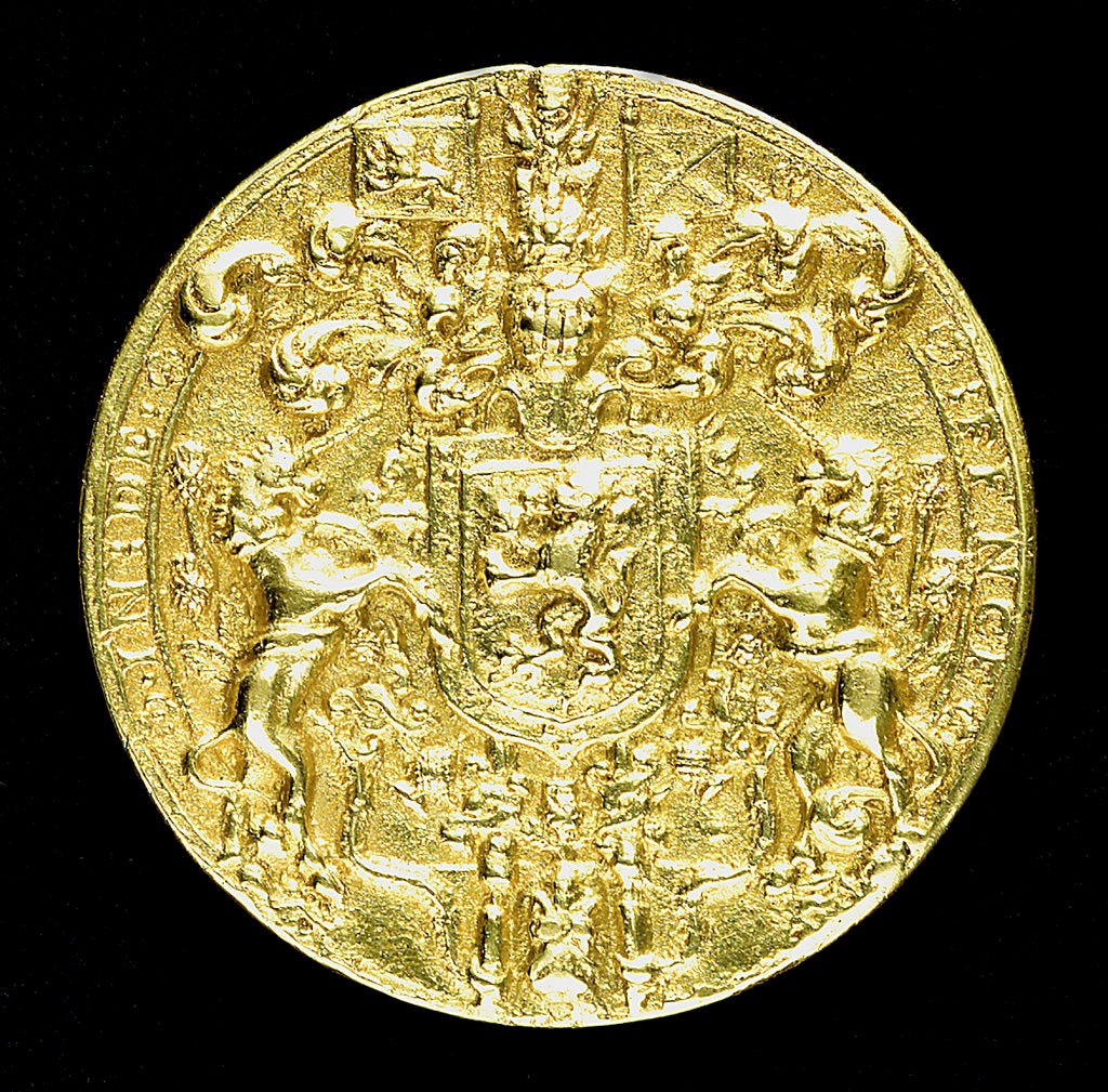 Detail of Medal commemorating dangers averted, 1589; reverse by unknown