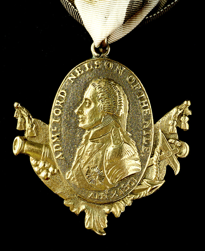 Detail of Medal commemorating the Battle of Copenhagen, 1801; obverse by unknown