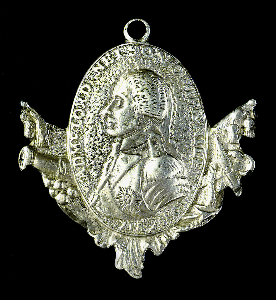 Detail of Medal commemorating the Battle of Copenhagen, 1801; reverse by unknown