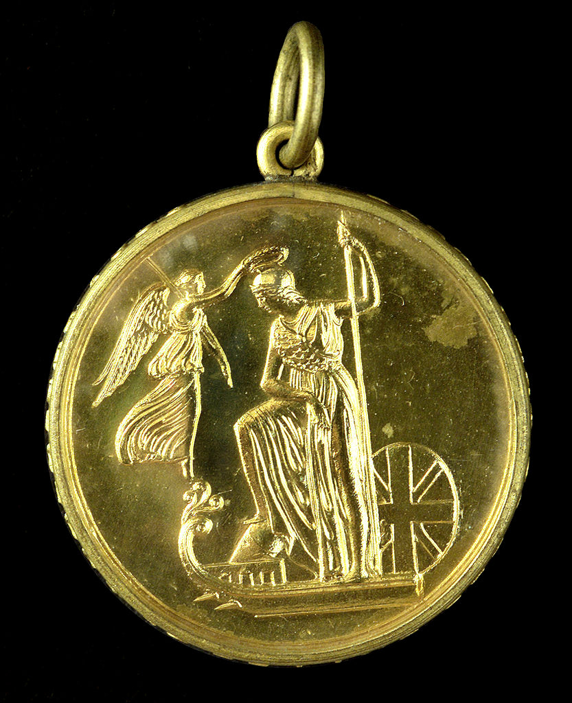 Detail of Medal commemorating the Trafalgar Centenary, 1905; reverse by Spink & Son Ltd.