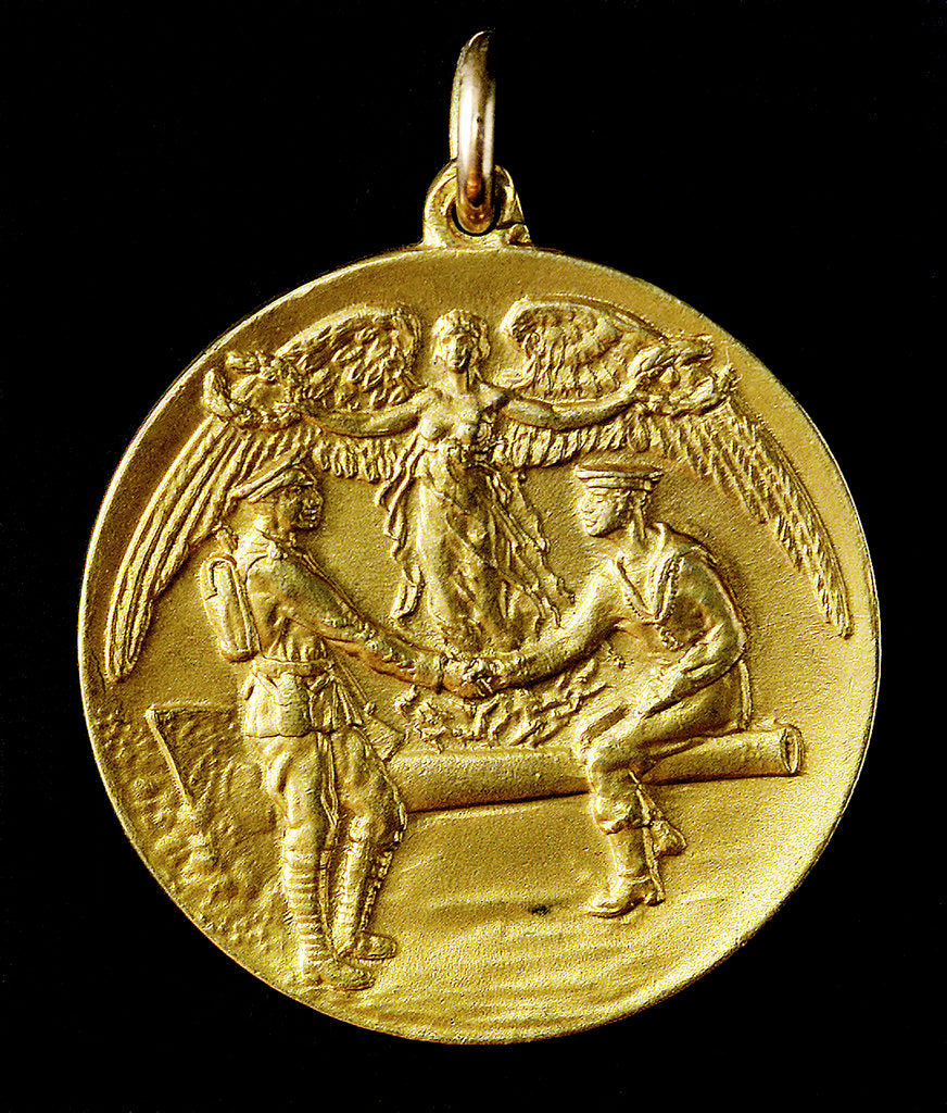 Detail of Medal, Barnburgh's Memento; obverse by unknown