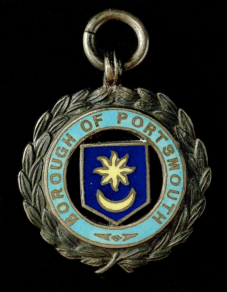 Detail of Medal commemorating Portsmouth and the Naval Brigade, 1900; obverse by unknown