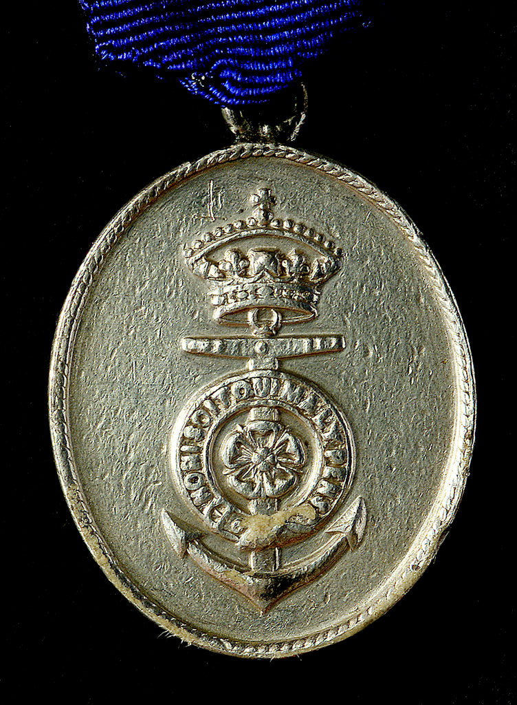 Detail of Medal commemorating the visit of the Duke and Duchess of Cornwall and York to the Colonies in HMS 'Ophir', 1901; obverse by unknown