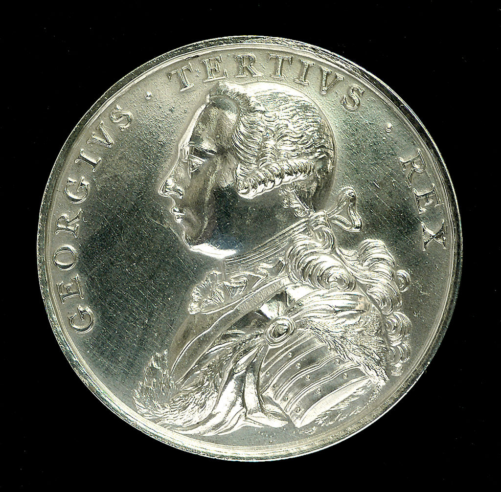 Detail of Medal commemorating the successes of 1762; obverse by unknown