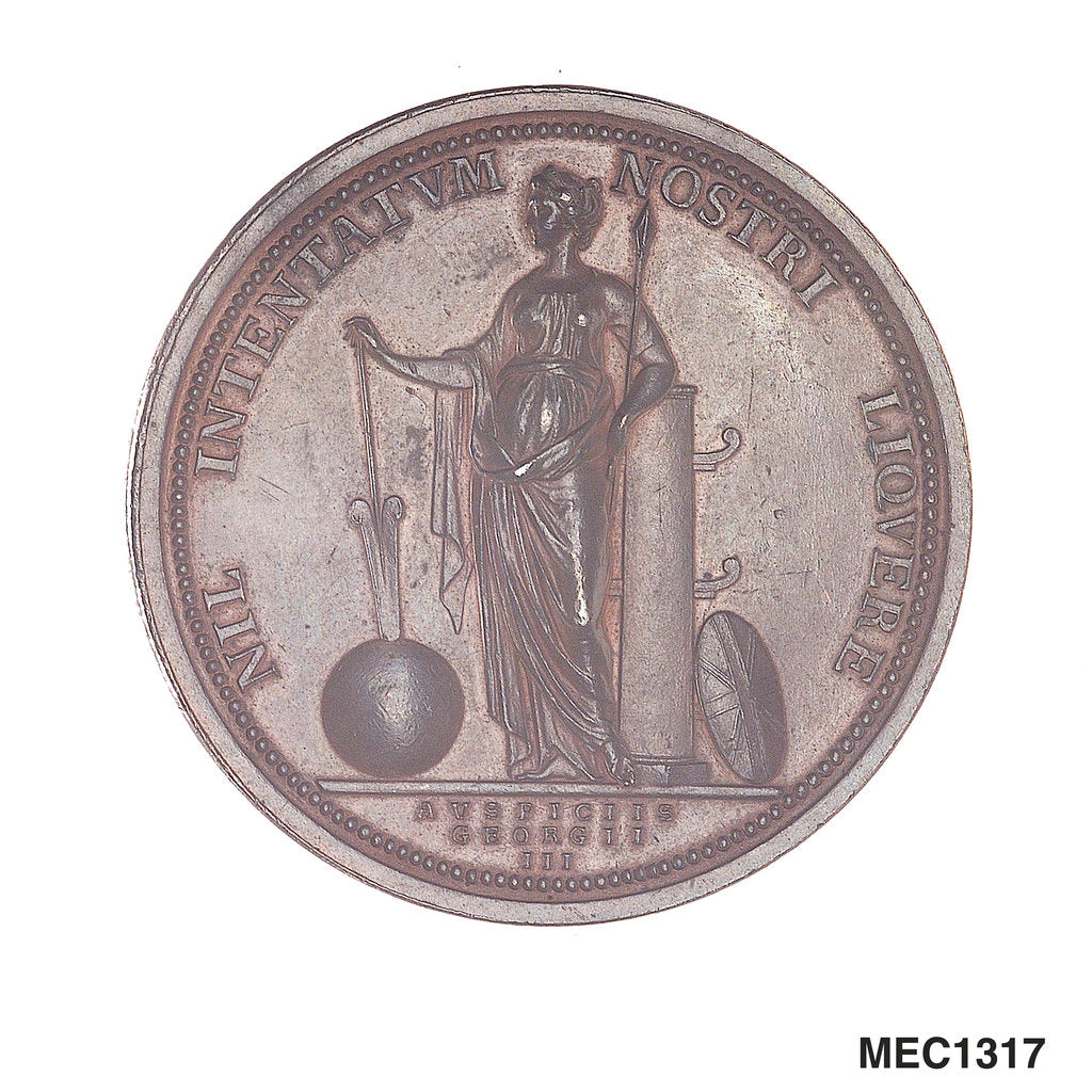 Detail of Medal commemorating Captain James Cook (1728-1779) by L. Pingo