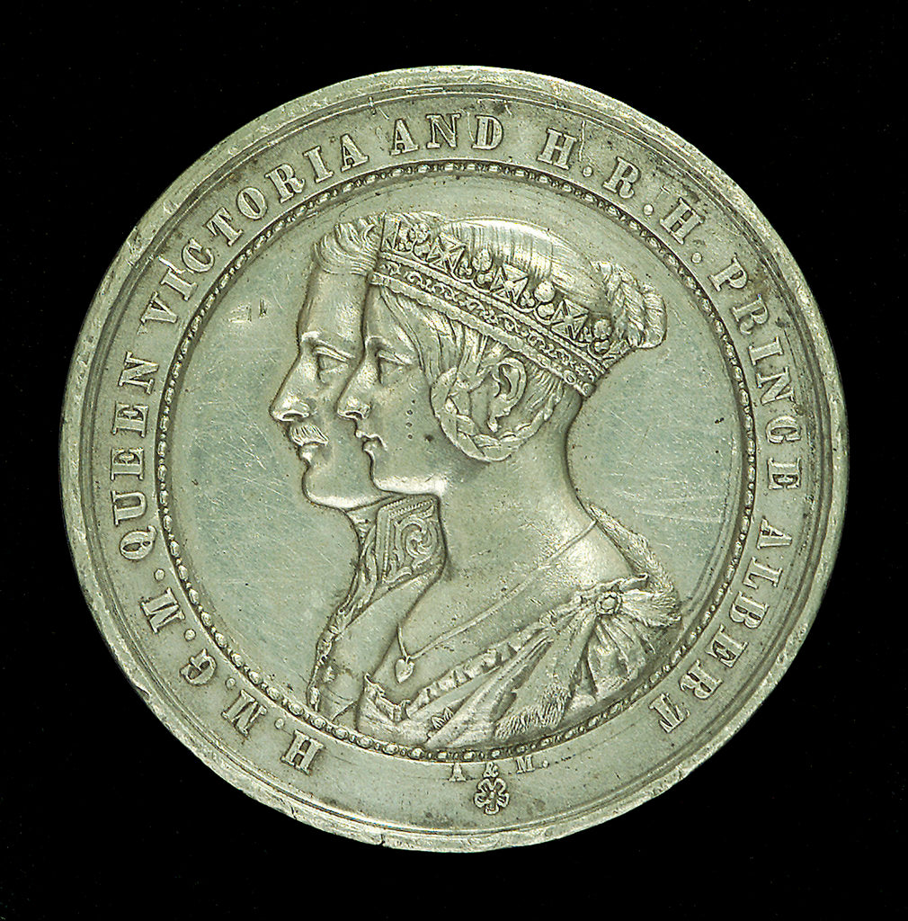 Detail of Medal commemorating the SS 'Leviathan'; obverse by Allen & Moore