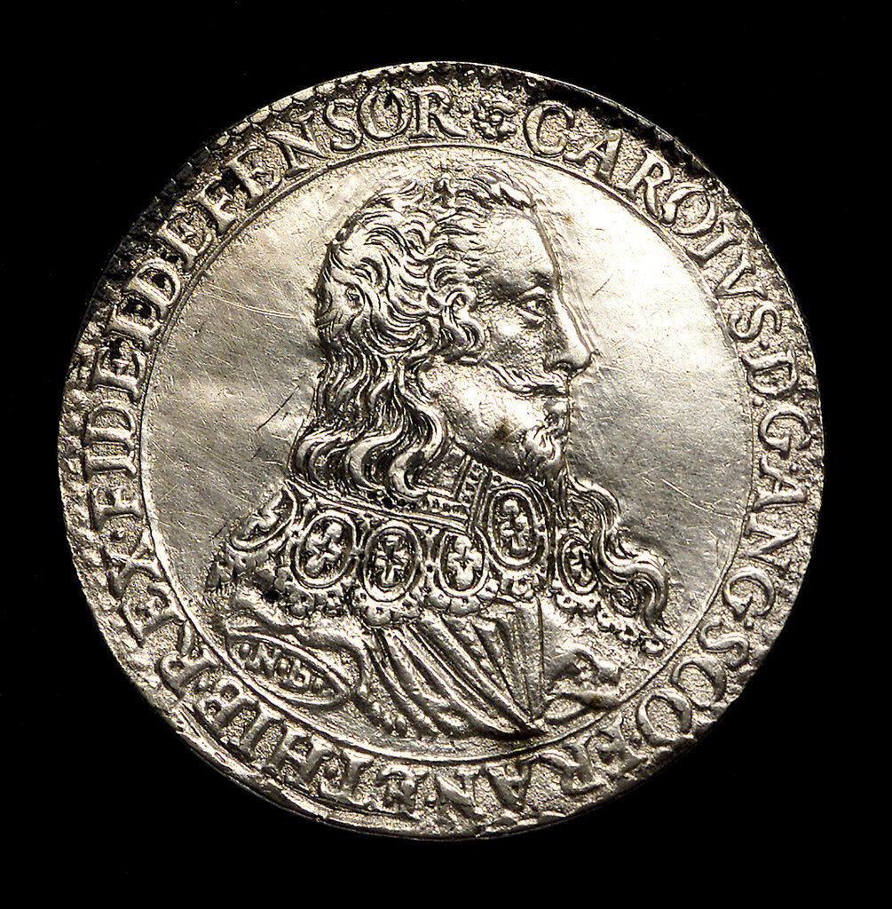 Detail of Counter commemorating the dominion of the sea; obverse by N. Briot