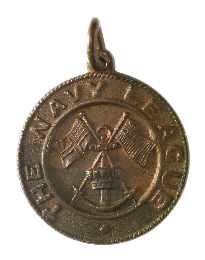 Detail of Badge of the The Navy League; obverse by unknown