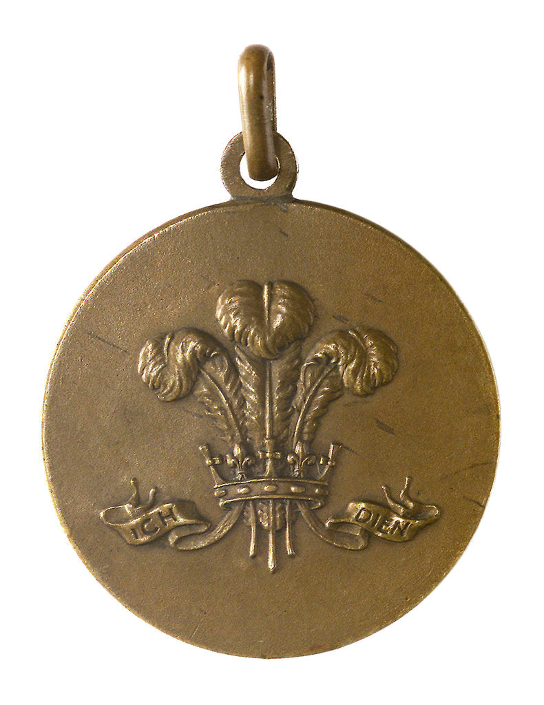 Detail of Medalet commemorating HMS 'Prince of Wales'; obverse by unknown