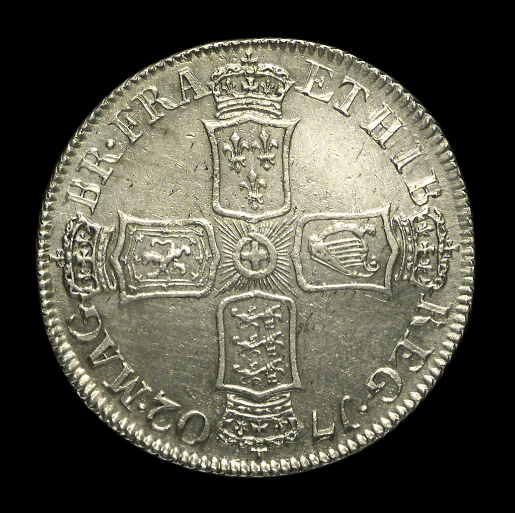 Detail of Shilling; reverse by unknown