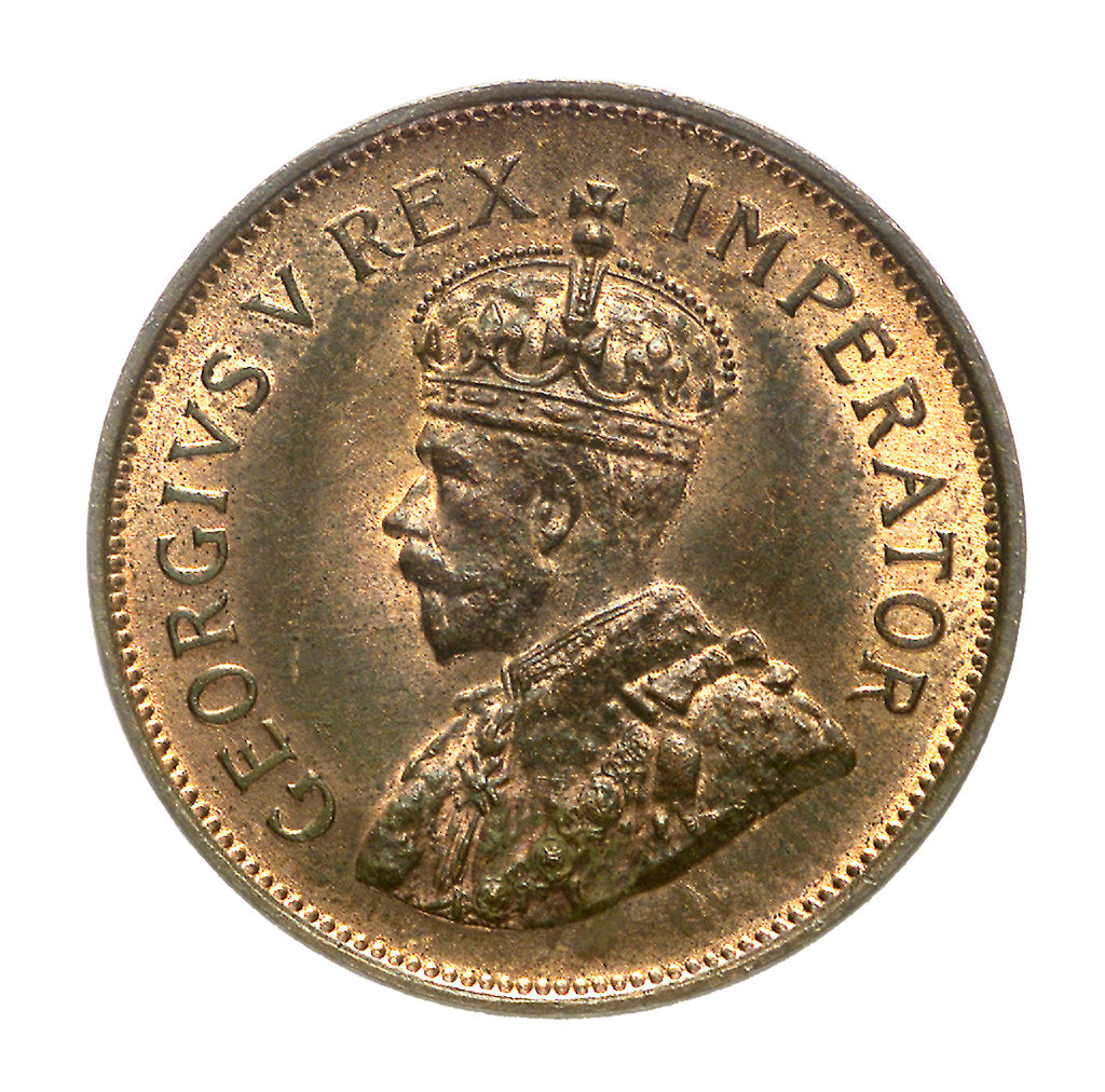 Detail of Halfpenny; obverse by unknown