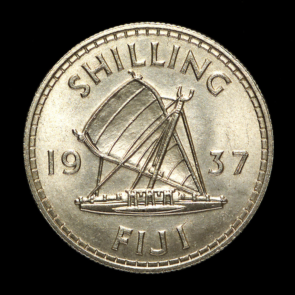Detail of Shilling; reverse by unknown