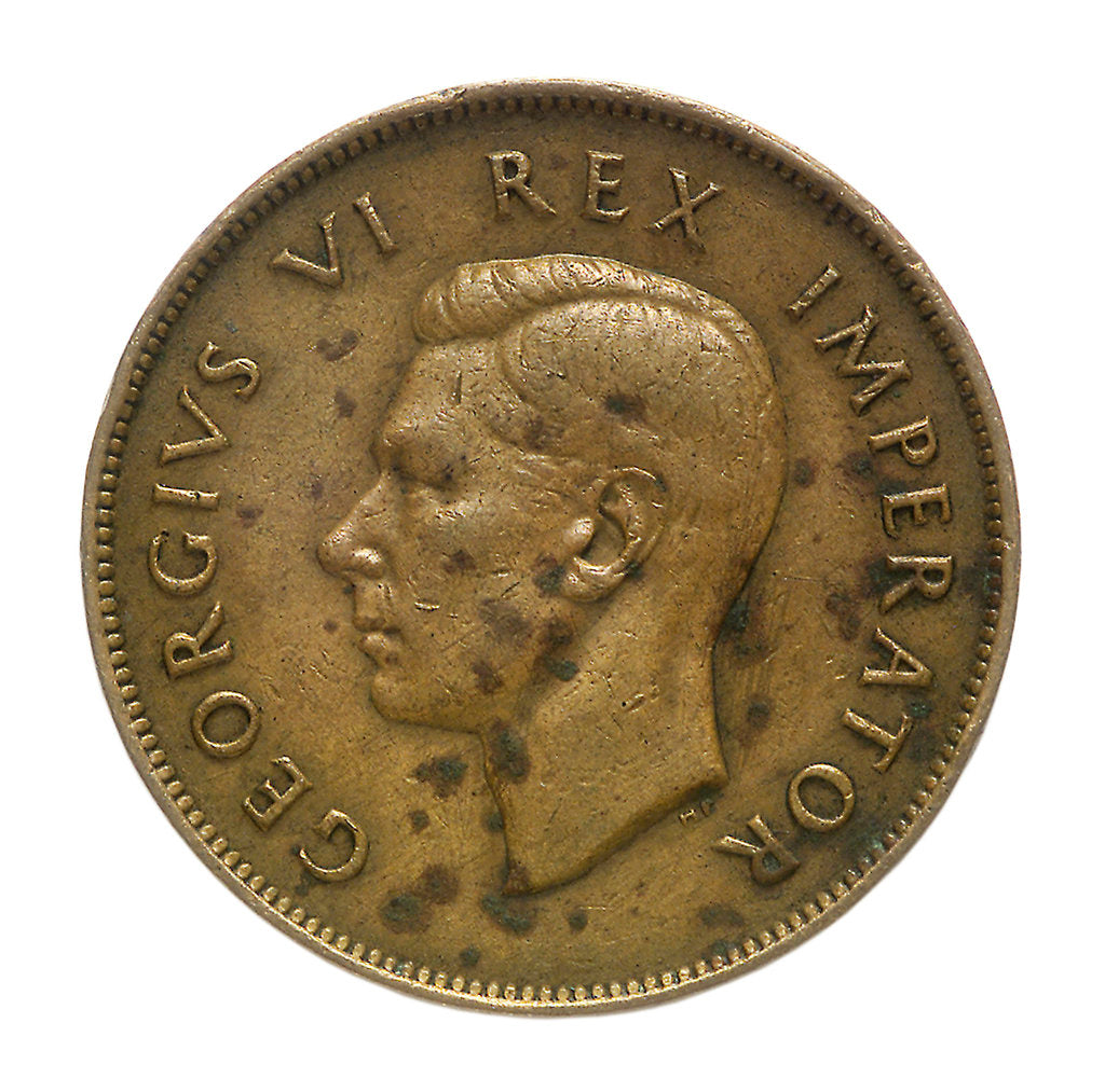 Detail of Penny; obverse by unknown