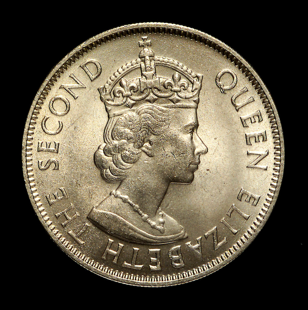 Detail of Florin; obverse by unknown
