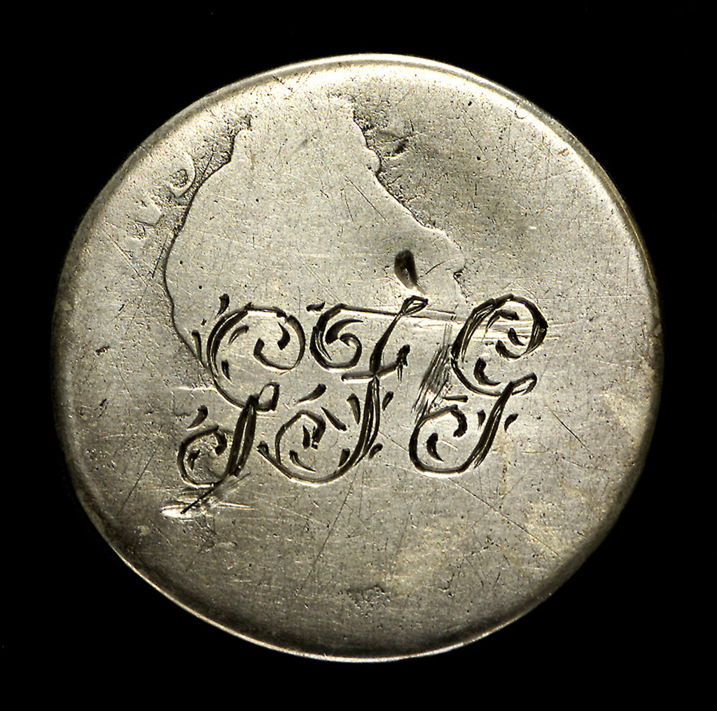Detail of Shilling; obverse by unknown