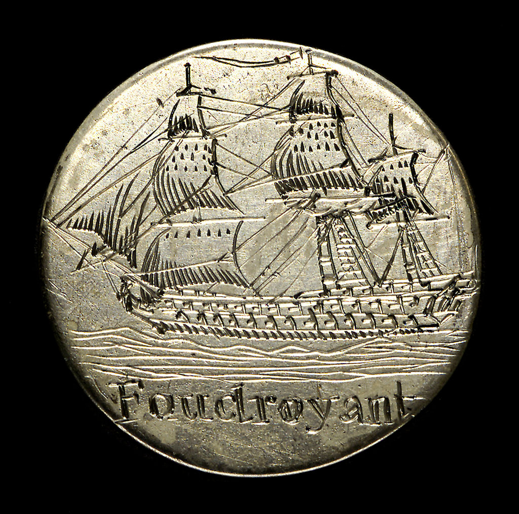 Detail of Shilling; reverse by unknown
