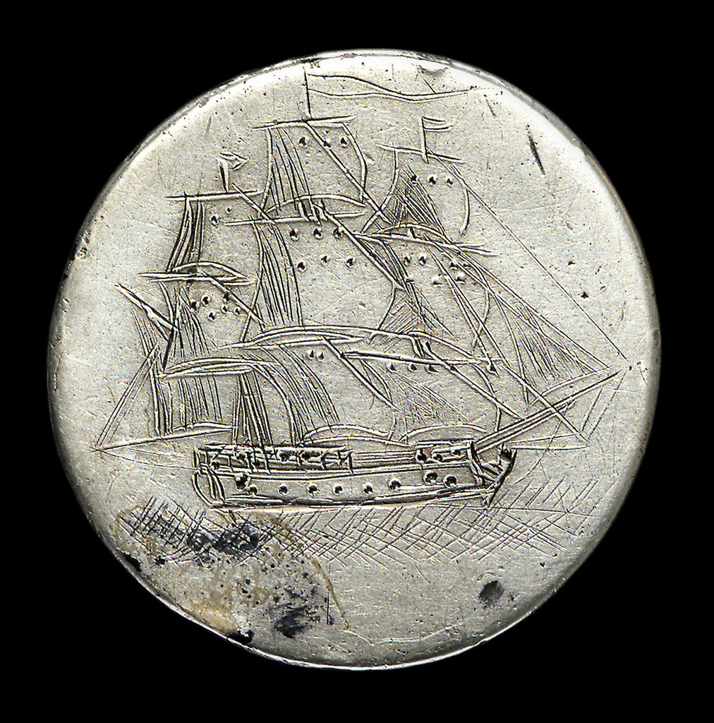 Detail of Half-crown; reverse by unknown