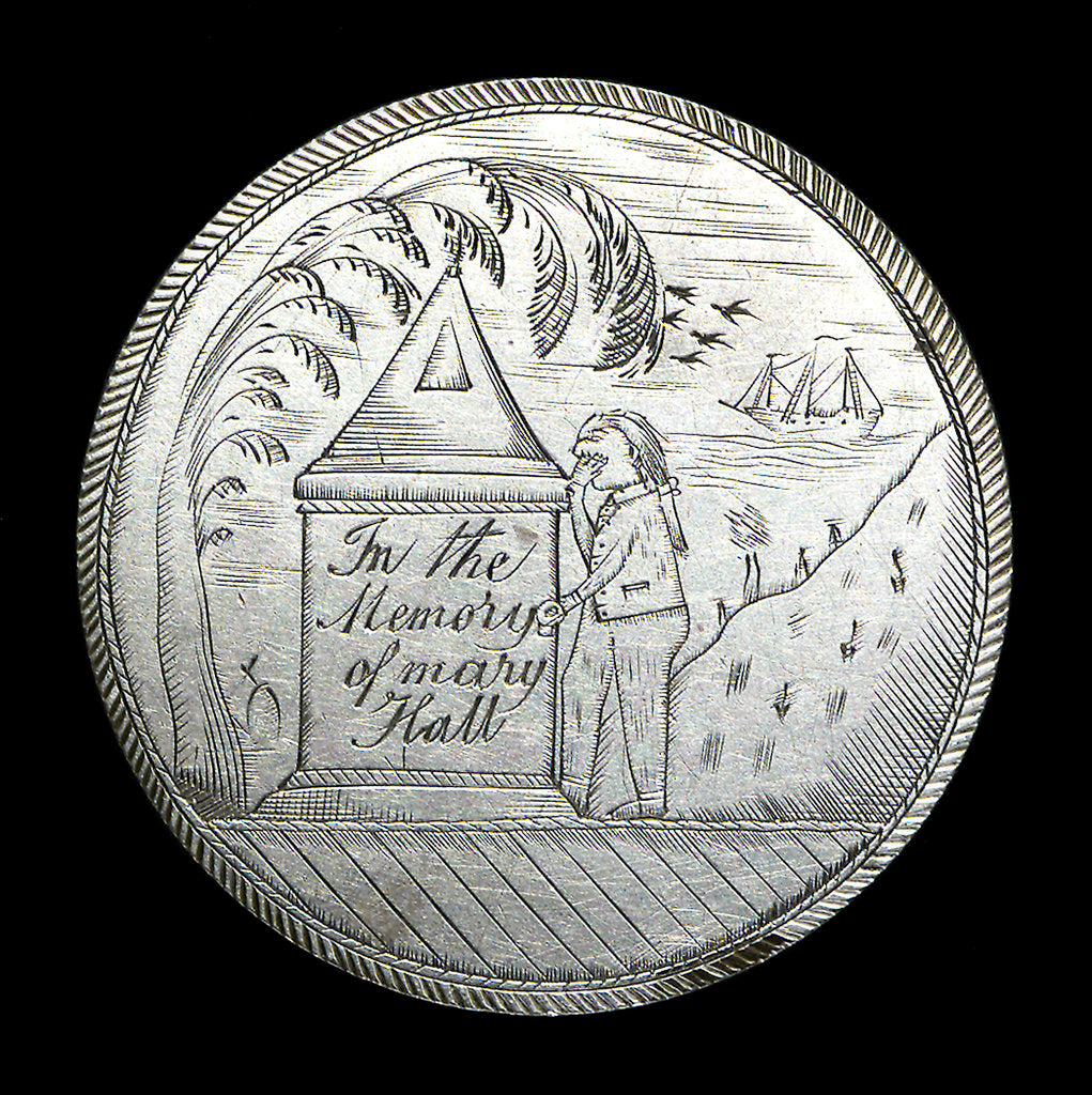 Detail of Half-crown; reverse by unknown