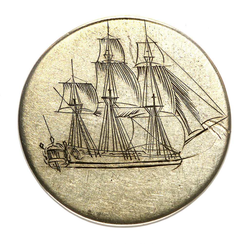 Detail of Shilling; obverse by unknown