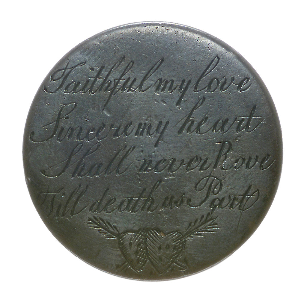 Detail of Halfpenny; reverse by unknown