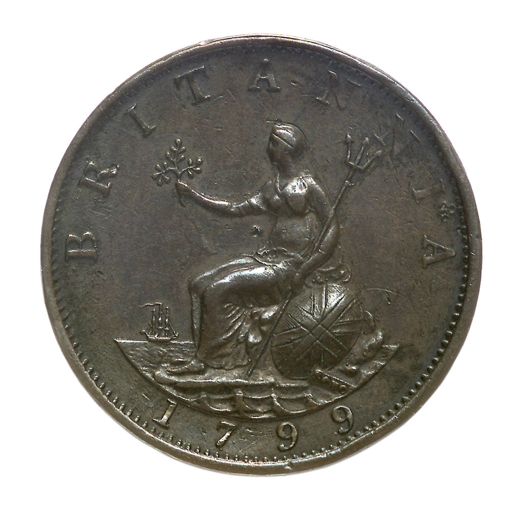 Detail of Penny; reverse by unknown