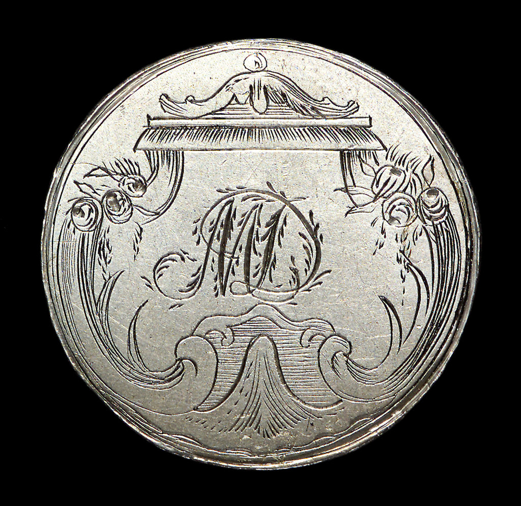 Detail of Engraved commemorative coin; reverse by unknown