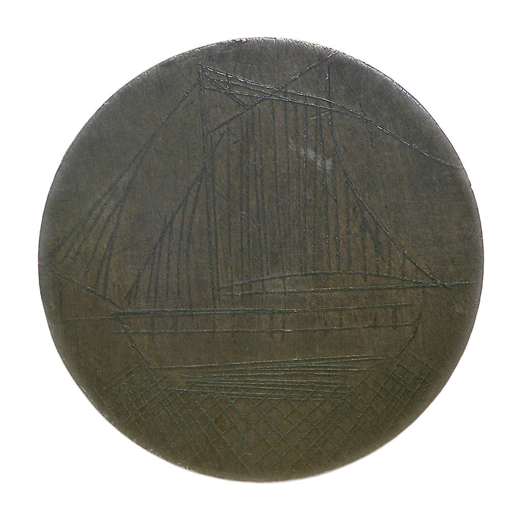 Detail of Engraved commemorative coin; obverse by unknown