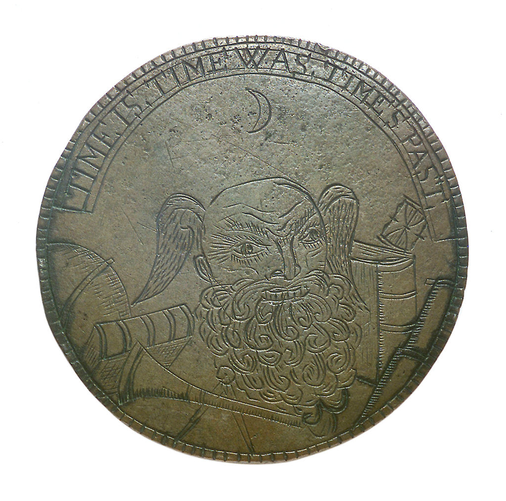Detail of Engraved commemorative coin; reverse by unknown