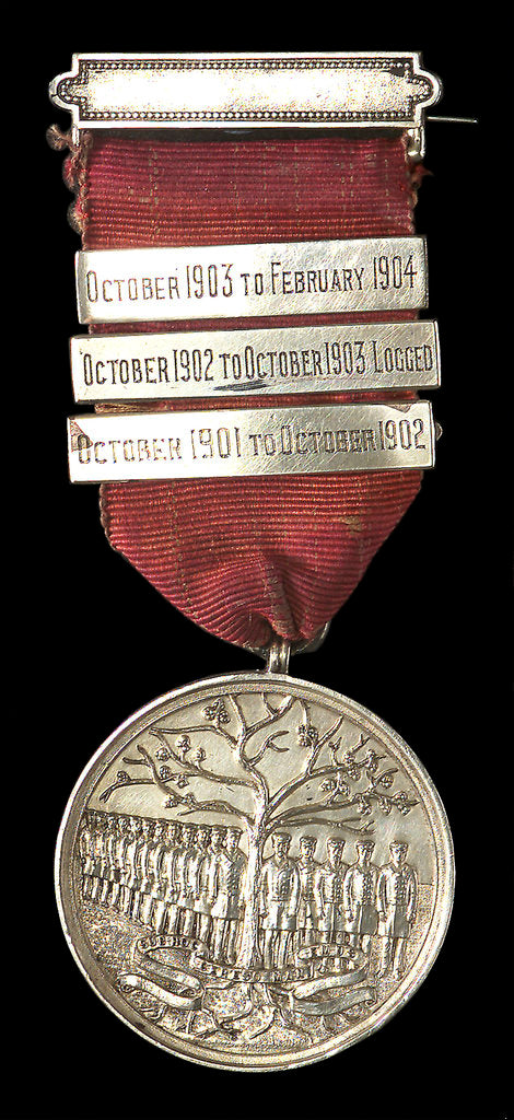 Detail of Medal commemorating HMS 'Argonaut', China Station; obverse by unknown