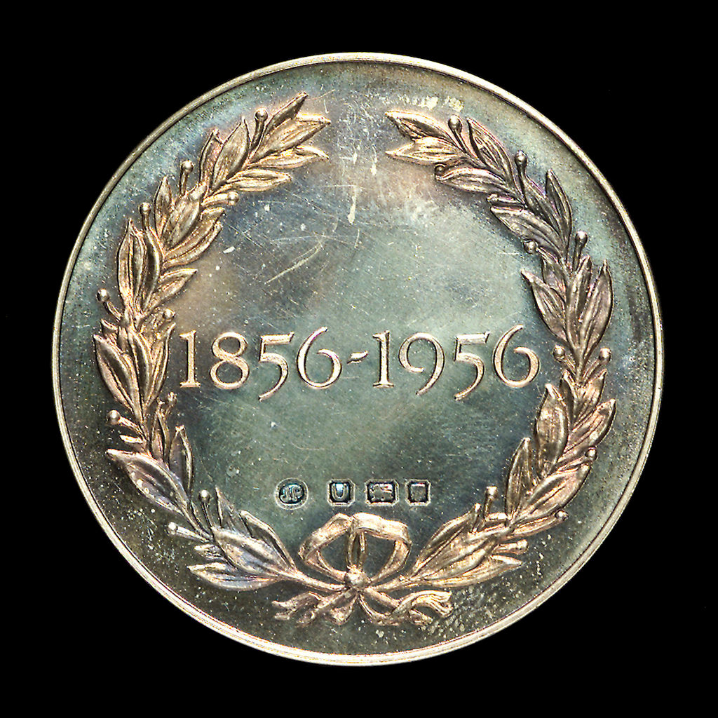 Detail of Medal commemorating the centenary of the British India Steam Navigation Company, 1956; reverse by J.R. Pinches