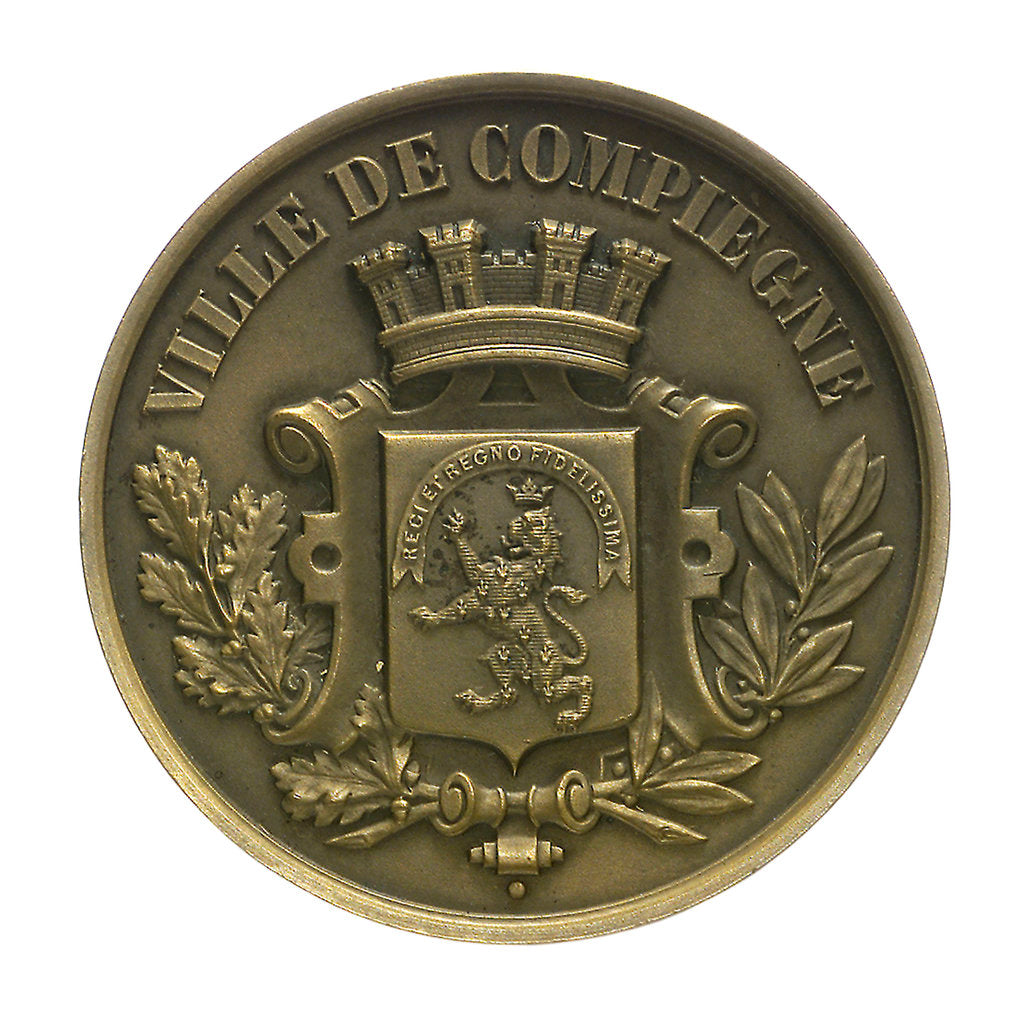 Detail of Medal commemorating the Armistice, 1918; obverse by unknown