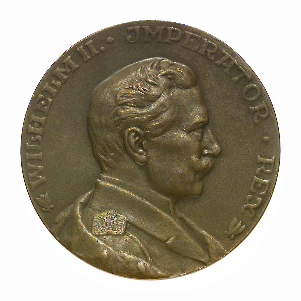 Detail of Medal commemorating SS 'Imperator', Hamburg American Line; obverse by C. K