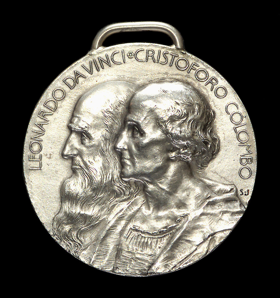 Detail of Medal commemorating the 10th International Navigation Congress, 1905; obverse by Stefano Johnson