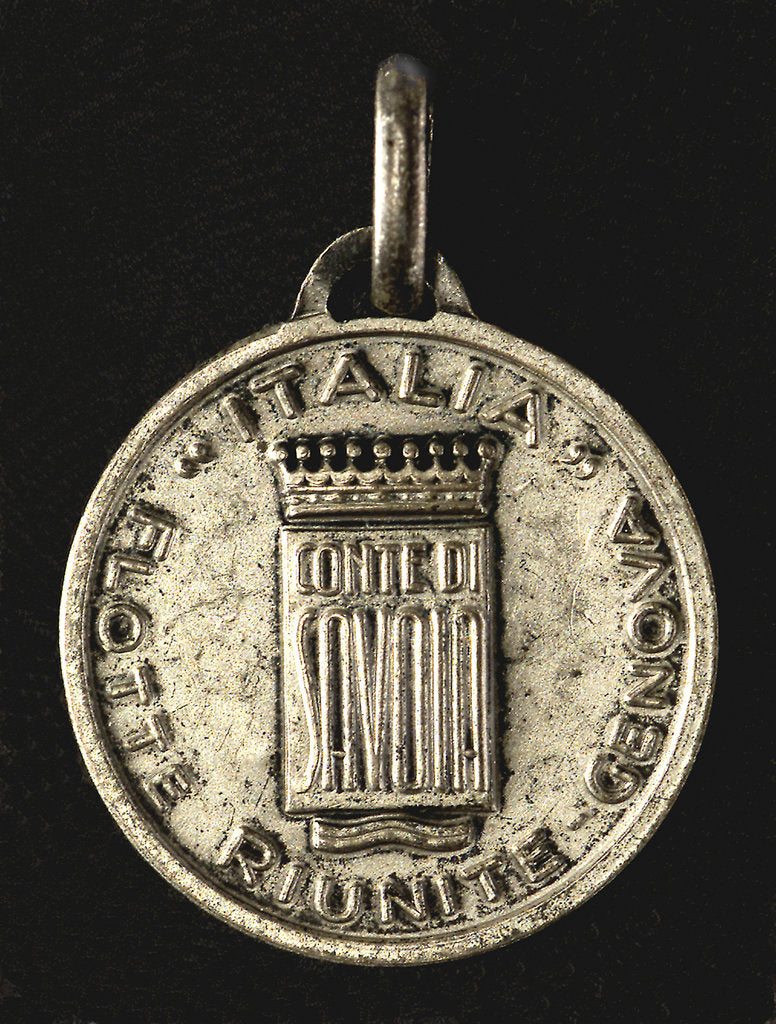 Detail of Medal commemorating the 'Conti de Savoia'; obverse by unknown